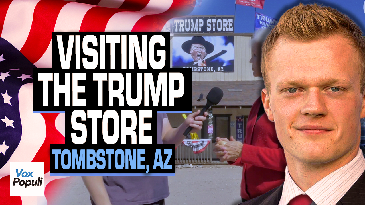 The United States BACKS Donald Trump | Visiting the Trump STORE