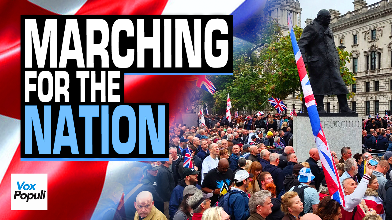 THOUSANDS march for Tommy Robinson: Unite The Kingdom